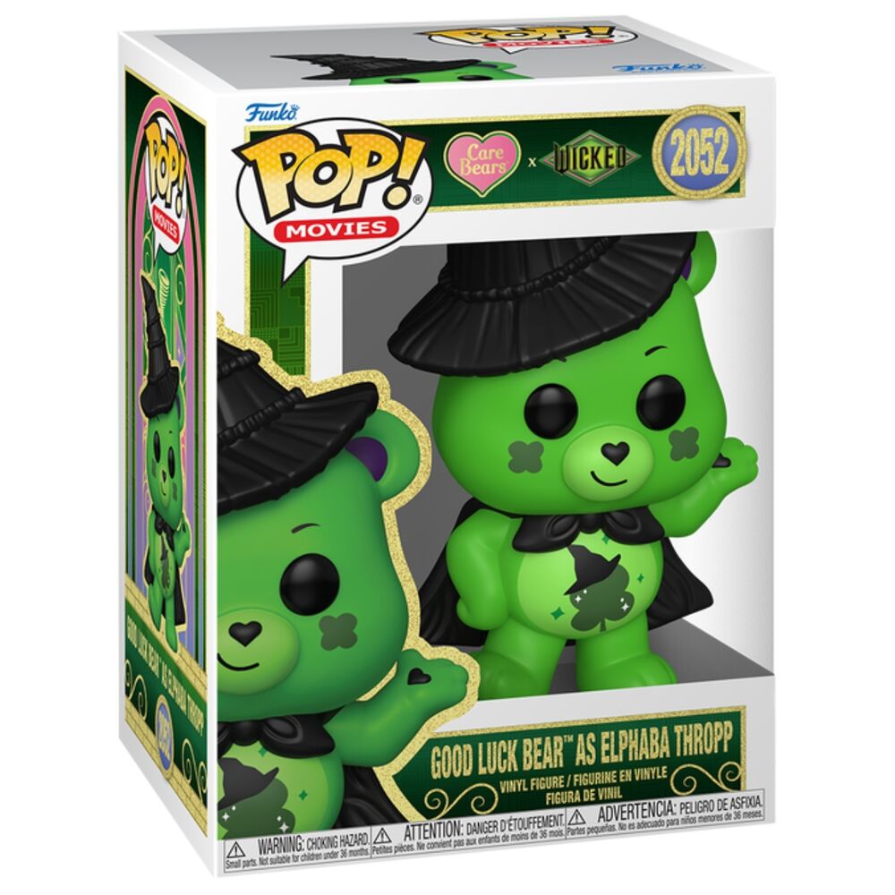 Funko POP! Movies Care Bears X Wicked Good Luck Bear as Elphaba Thropp #2052