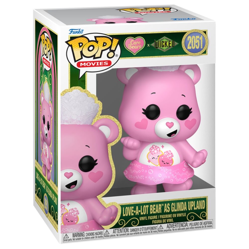Funko POP! Movies Care Bears X Wicked Love-A-Lot Bear as Glinda Upland #2051