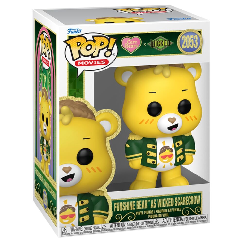 Funko POP! Movies Care Bears X Wicked Funshine Bear as Wicked Scarecrow #2053