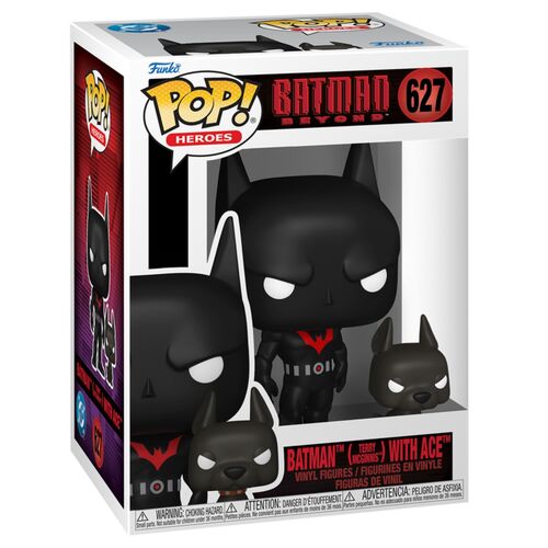* PRÉ-RESERVA * Funko POP! DC Heroes Batman Beyond Batman (Terry McGinnis) with Ace #627