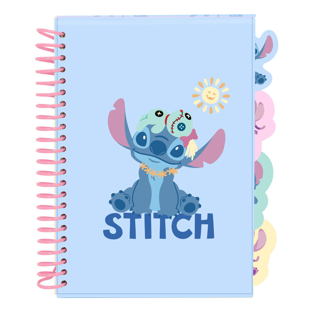 Safta Caderno A5 Stitch Disney