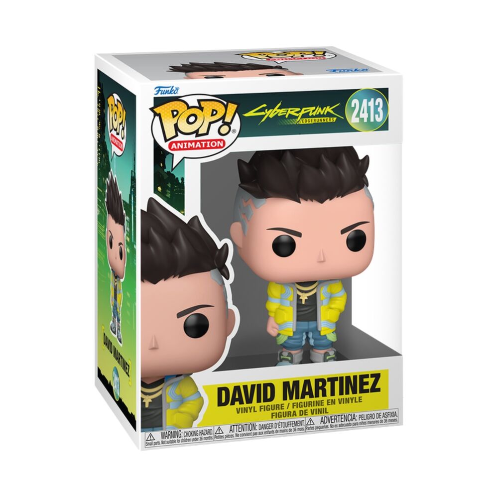 * PRÉ-RESERVA * Funko POP! Animation Cyberpunk Edgerunners David Martinez #2413