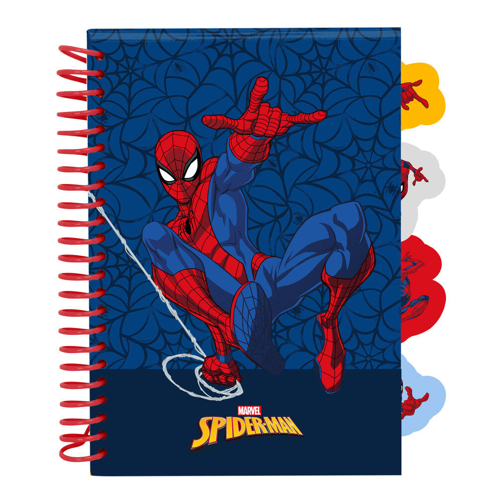 Safta Caderno A5 Spiderman Marvel