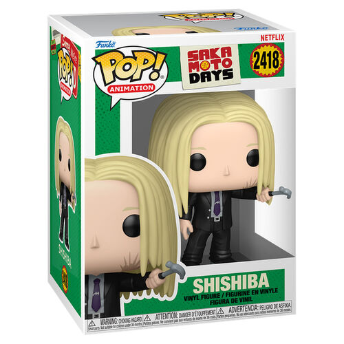 * PRE-ORDER * Funko POP! Animation Sakamoto Days Shishiba #2418