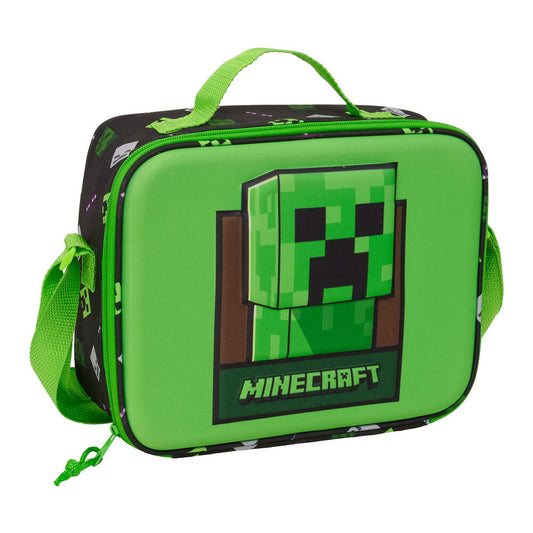 Safta Saco Térmico de Lanche 3D Minecraft térmica