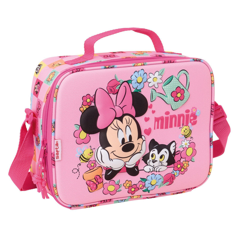 Safta Saco Térmico de Lanche 3D Minnie Disney térmica