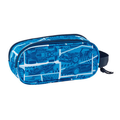Safta Estojo Porta-tudo 3D Hot Wheels duplo