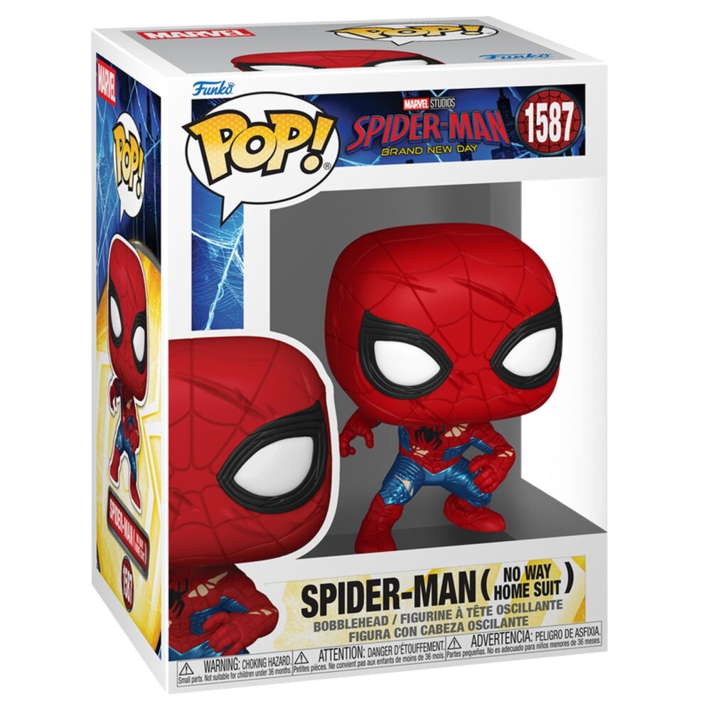 Funko POP! Marvel Studios Spider-man Brand New Day Spider-Man ( No Way Home Suit) #1587