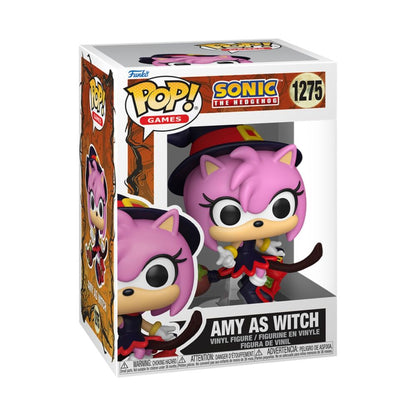Funko POP! Games Sonic The Hedgehog Amy como bruja #1275