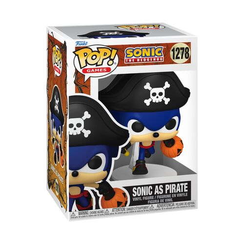 Funko POP! Games Sonic The Hedgehog Sonic as Pirate #1278