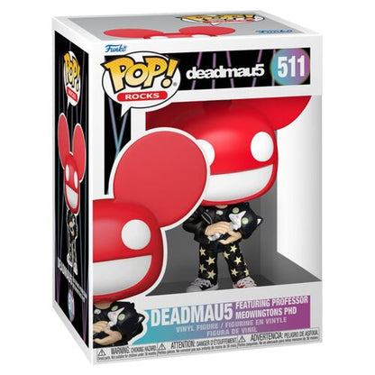 Funko POP! Rocks Deadmau5 Deadmau5 featuring Professor Meowingtons PHD #511