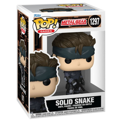 Funko Pop! Games Metal Gear Solid Solid Snake #1297