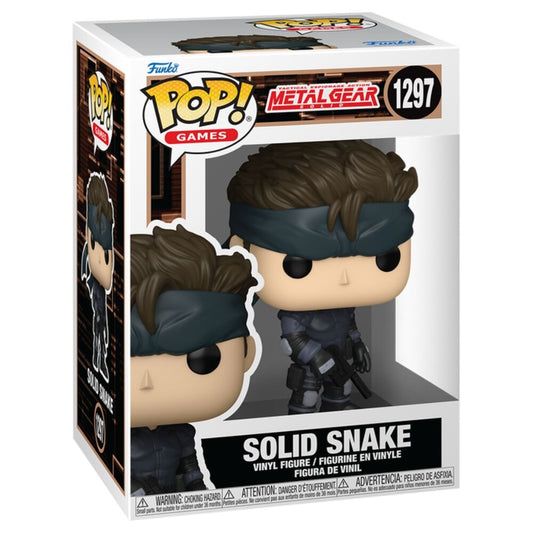 Funko Pop! Games Metal Gear Solid Solid Snake #1297
