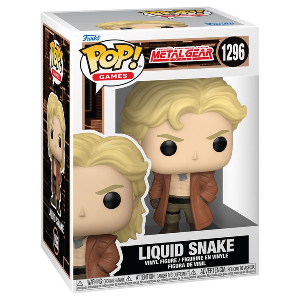 Funko Pop! Games Metal Gear Solid Liquid Snake #1296
