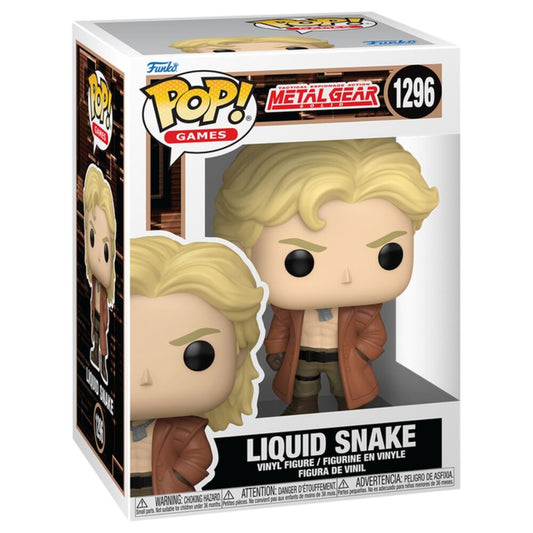 Funko Pop! Games Metal Gear Solid Liquid Snake #1296