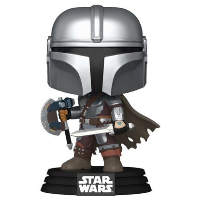 Funko POP! Star Wars Mandalorian & Grogu The Mandalorian (Dual Wield) #844