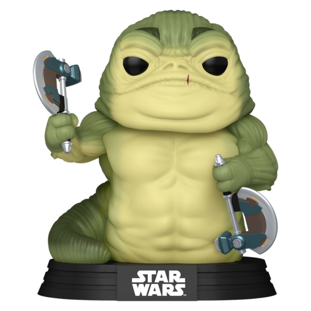 Funko POP! Star Wars Mandalorian & Grogu Rotta The Hutt #843 GITD