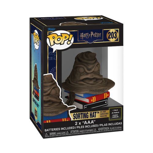 * PRÉ-RESERVA * Funko POP! Harry Potter Sorting Hat #203 (SFX)