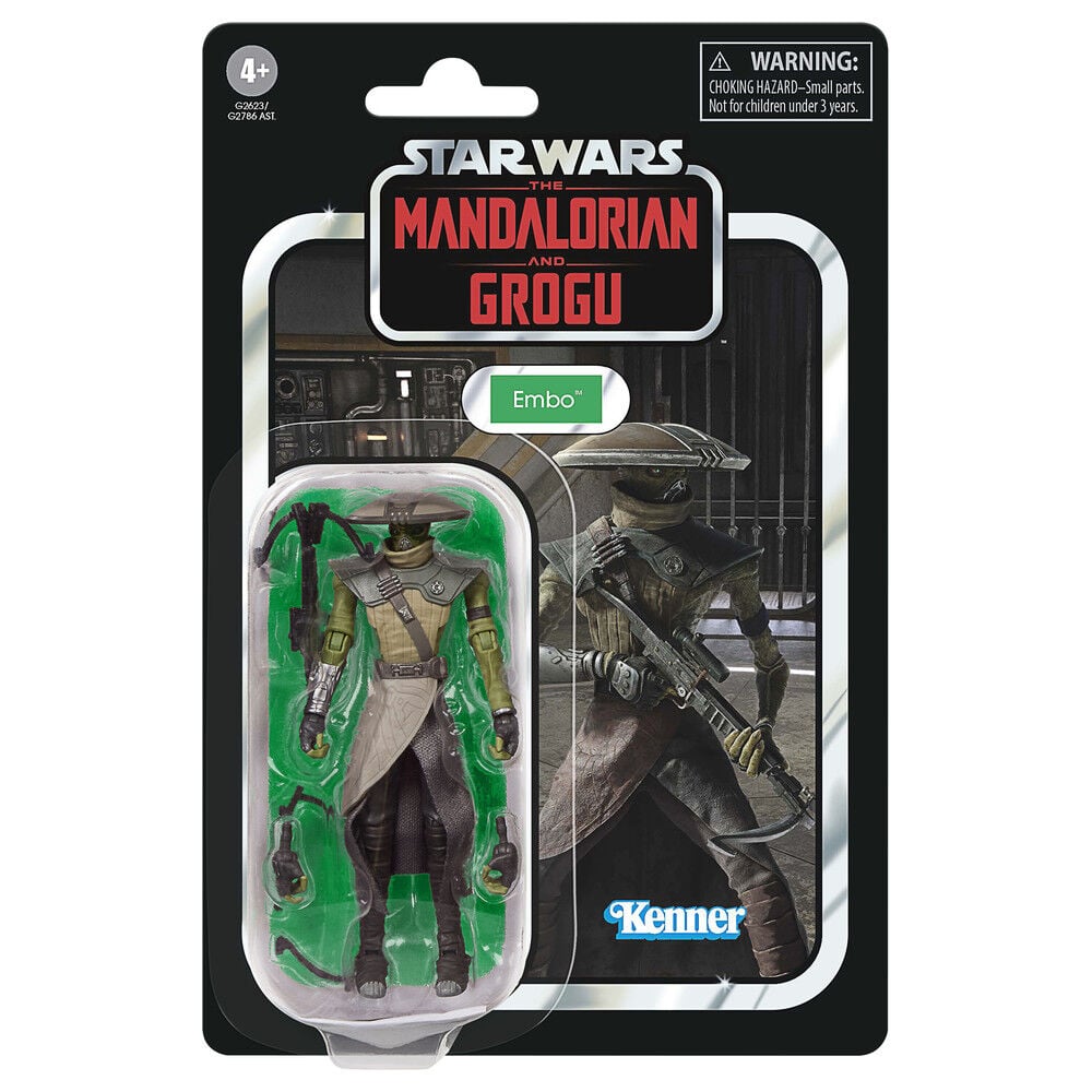 Hasbro Figura Embo Kenner The Mandalorian And Grogu Star Wars 9.5cm
