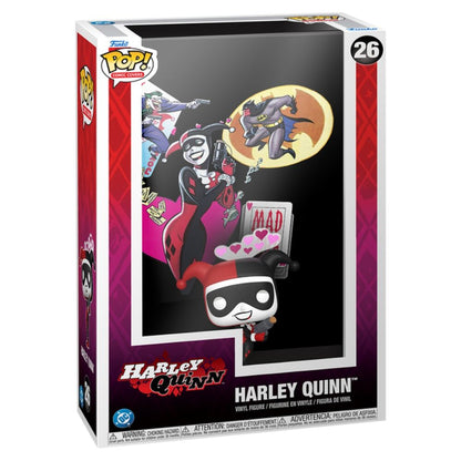* PRÉ-RESERVA * Funko POP! Comic Covers DC Heroes Harley Quinn #26