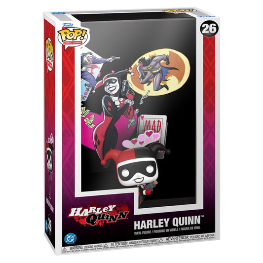 * PRÉ-RESERVA * Funko POP! Comic Covers DC Heroes Harley Quinn #26