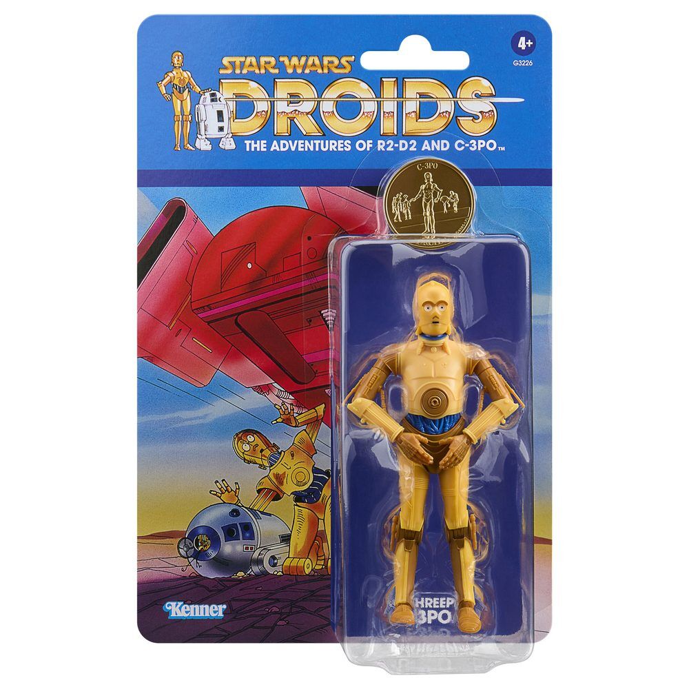 Hasbro Figura C-3PO Droids The Adventures Of R2-D2 And C-3PO Star Wars 15cm
