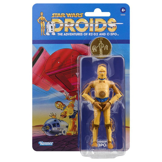 Hasbro Figura C-3PO Droids The Adventures Of R2-D2 And C-3PO Star Wars 15cm