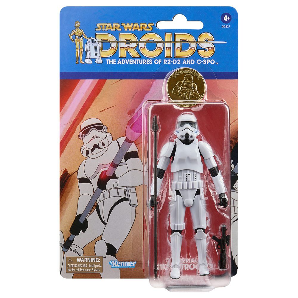 Hasbro Figura Imperial Stormtrooper Droids The Adventures Of R2-D2 And C-3PO Star Wars 15cm