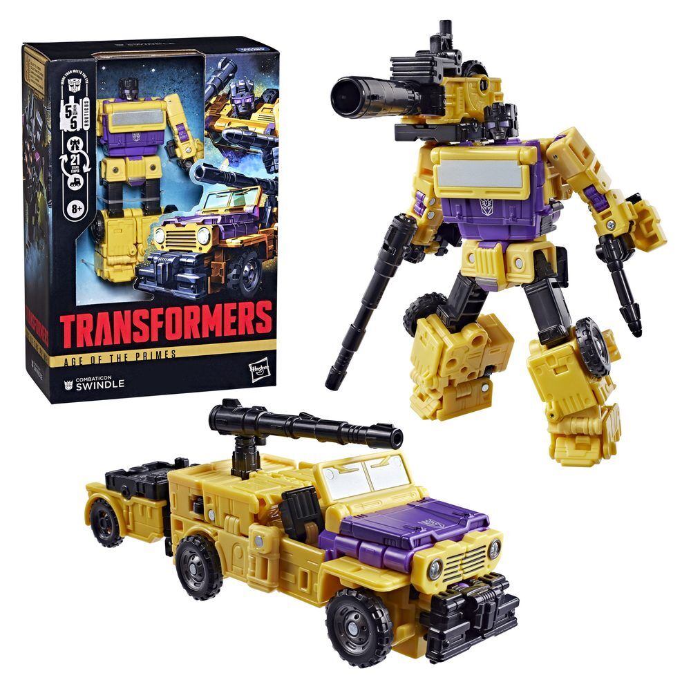 Hasbro Figura Combaticon Swindle Age Of The Primes Transformers 16.5cm