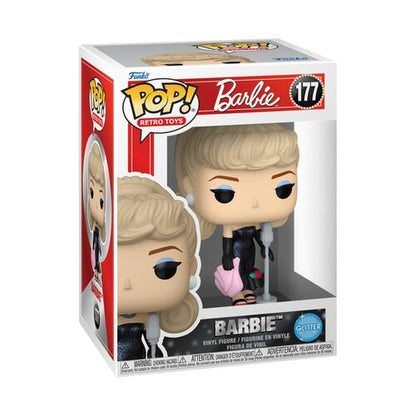 * PRÉ-RESERVA * Funko POP! Retro Toys Barbie Barbie #177 (Glitter)