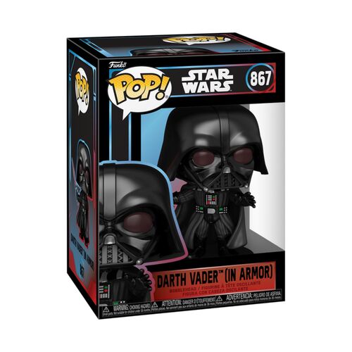 * PRÉ-RESERVA * Funko POP! Star Wars Darth Vader (In Armor) #867
