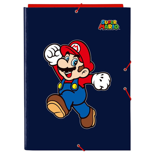 Safta Pasta A4 de 3 Abas Super Mario World