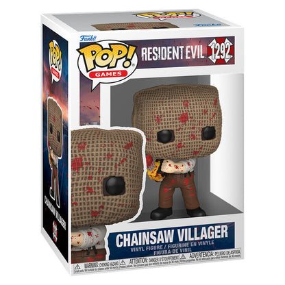 * PRÉ-RESERVA * Funko POP! Games Resident Evil Chainsaw Villager #1292