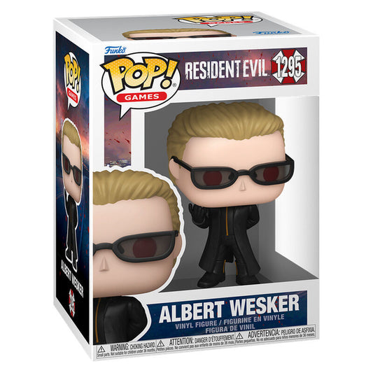 * PRÉ-RESERVA * Funko POP! Games Resident Evil Albert Wesker #1295