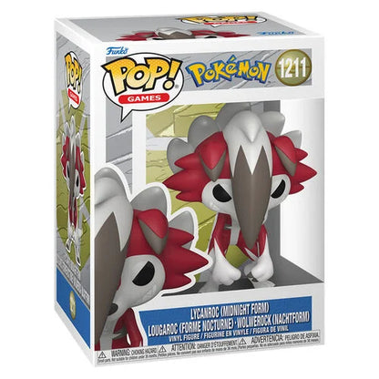 Funko Pop! Games Pokémon Lycanroc (Midnight Form) #1211