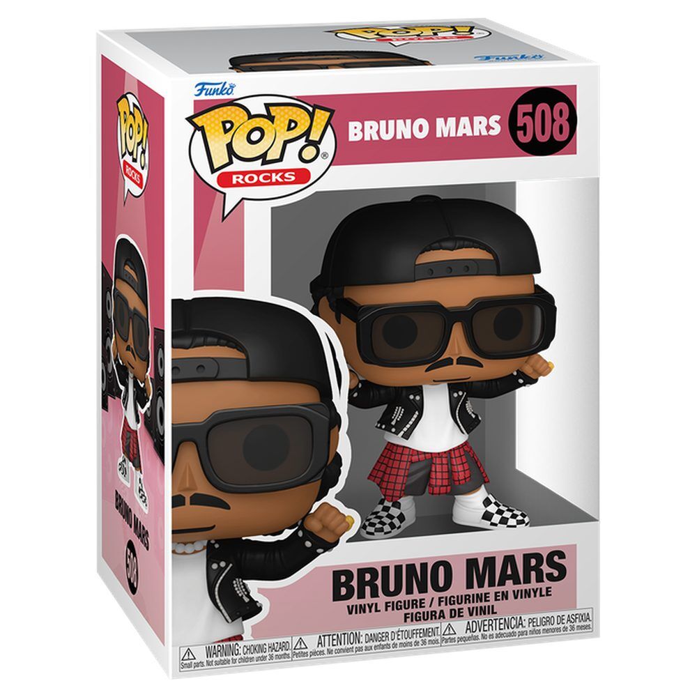 Funko POP! Rocks Bruno Mars #508