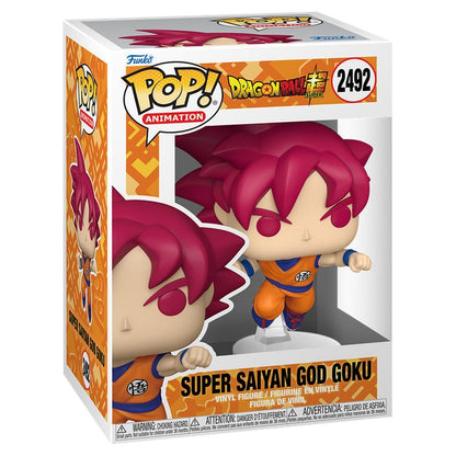 * PRÉ-RESERVA * Funko POP! Animation Dragon Ball Super Super Saiyan God Goku #2492
