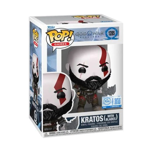 Funko POP! Games God of War Ragnarok Kratos (with Blades) #1285 Exclusive