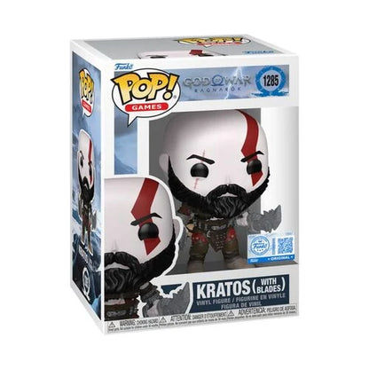 Funko POP! Games God of War Ragnarok Kratos (con Cuchillas) #1285 Exclusivo