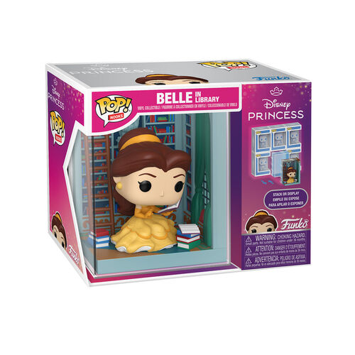 * PRÉ-RESERVA * Funko POP! Nooks Disney Princess Belle in Library