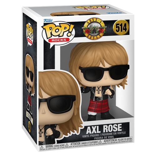 * PRÉ-RESERVA * Funko POP! Rocks Guns N' Roses Axl Rose (Live and Let Die) #514