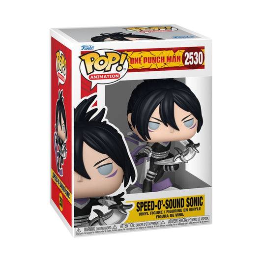 * PRÉ-RESERVA * Funko POP! Animation One Punch Man Speed-O'-Sound Sonic #2530