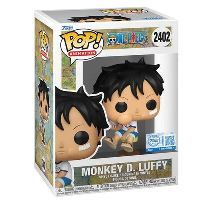 Funko POP! Animación One Piece Luffy niño comiendo Fruta del Diablo #2402 Exclusivo