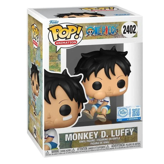 Funko POP! Animation One Piece Kid Luffy eating Devil fruit #2402 Exclusive