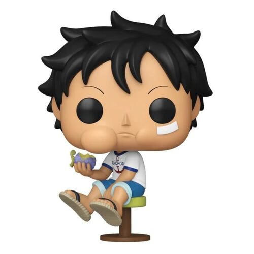 Funko POP! Animación One Piece Luffy niño comiendo Fruta del Diablo #2402 Exclusivo