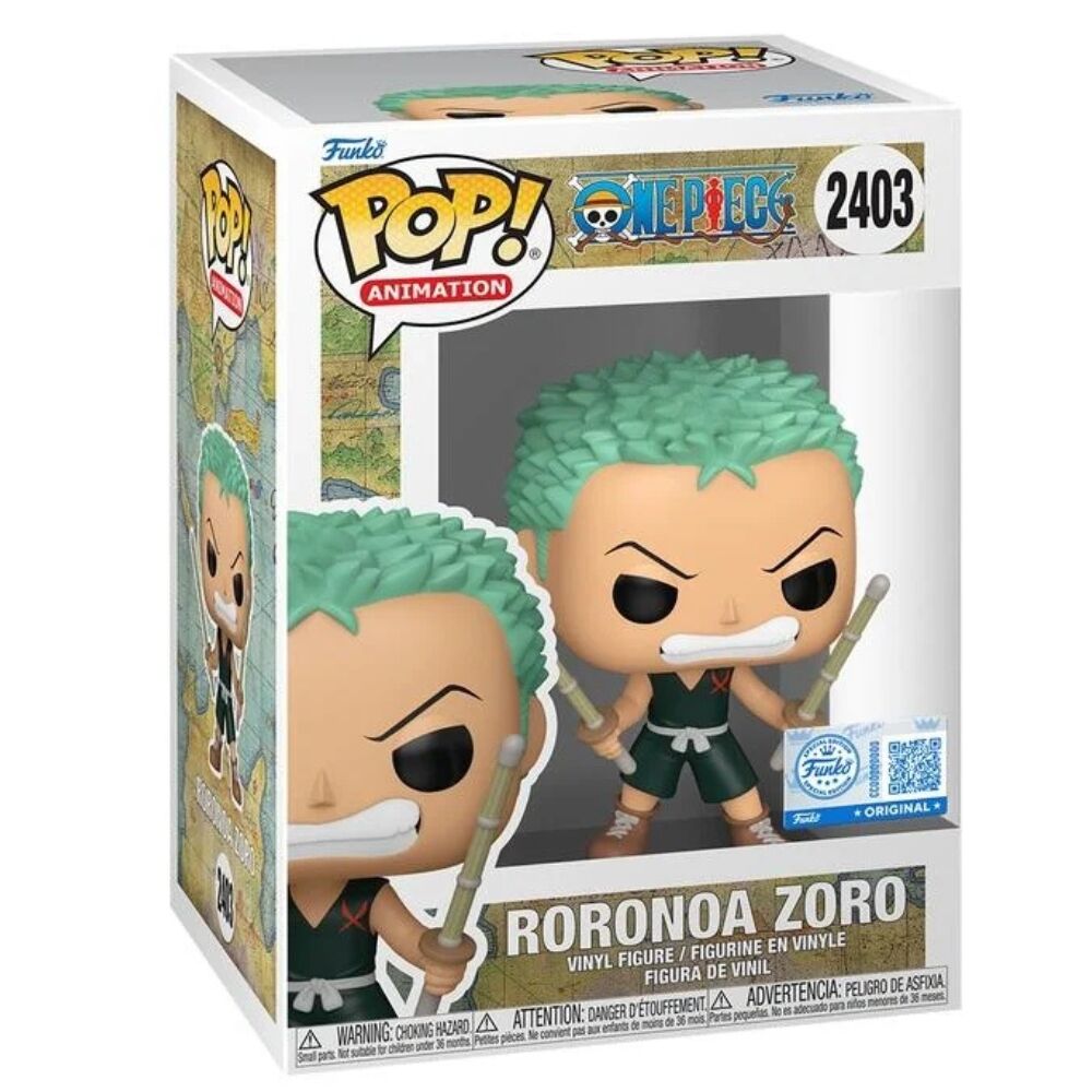 Funko POP! Animation One Piece Kid Zoro with Katana #2403 Exclusive