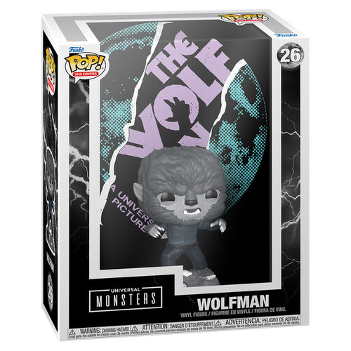 * PRÉ-RESERVA * Funko POP! VHS Covers Movies Universal Monsters Wolfman #26