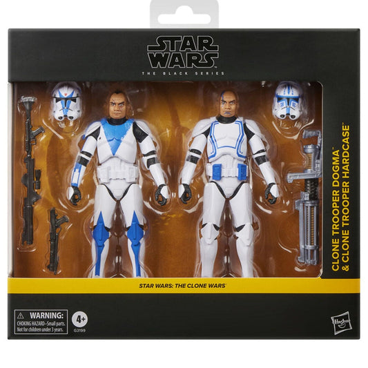 Hasbro Conjunto de 2 Figuras Clone Trooper Dogma & Clone Trooper Hardcase Star Wars 15cm