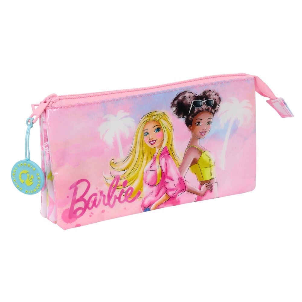 Safta Estojo Multiusos Painterly Barbie Triplo