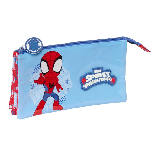 Safta Estojo Multiusos Rescue Spidey Marvel Triplo